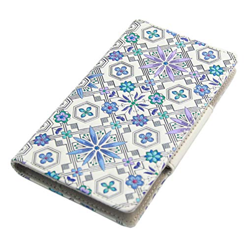 [3223]　未使用　＊浅草文庫＊　レザー　手帳型スマホカバー　花菱柄 楽天市場】スマホケース 浅草文庫 レディース 女性 送料無料